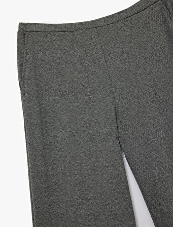 Cepli Viskon Karışımlı Basic Pijama Altı