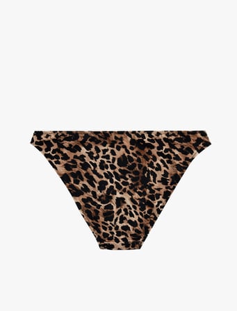 Leopar Desenli Bikini Altı
