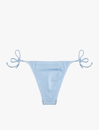 Yanları Bağlamalı İpli Taşlı Bikini Altı
