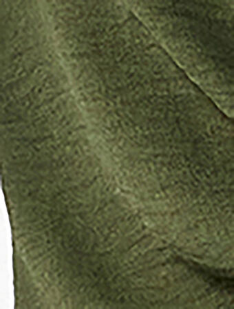 Aerobin Kumaş Önden Bağlama Detaylı Klasik Yaka Uzun Kollu Gömlek