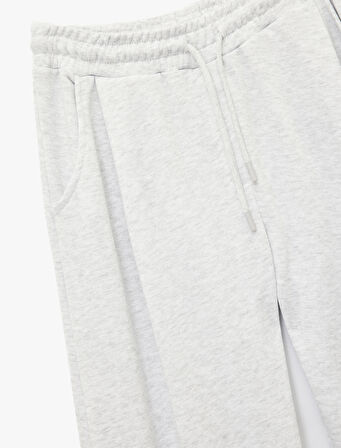 Rahat Kalıp Beli Bağcıklı Cepli Geniş Paça Eşofman Altı