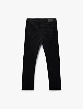 Pamuklu Normal Bel Straight Fit Jean Pantolon - Mark Jean