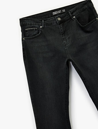 Pamuklu Normal Bel Straight Fit Jean Pantolon - Mark Jean