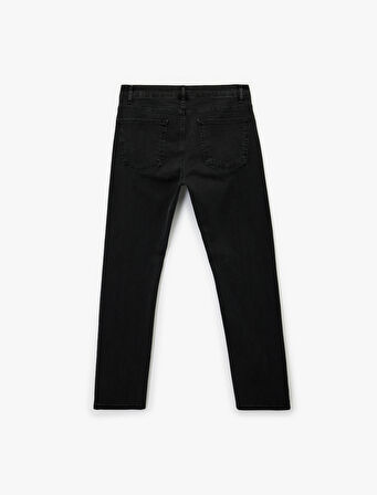 Pamuklu Normal Bel Straight Fit Jean Pantolon - Mark Jean