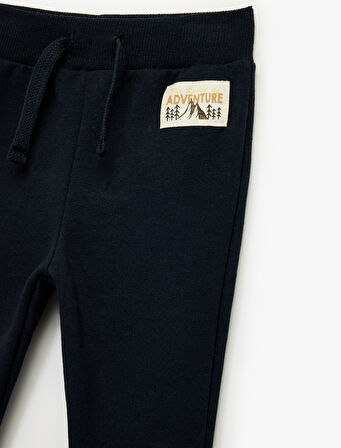 Cepli Baskı Detaylı Jogger Eşofman Altı