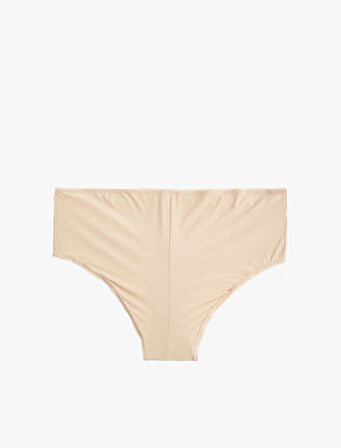 Yüksek Bel Rahat Kalıp Basic Brazilian Külot