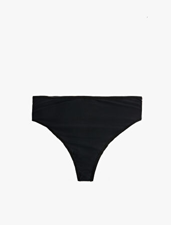 Rahat Kalıp Ekstra Yüksek Bel String Külot