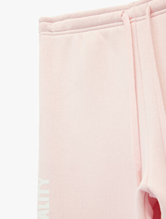 Baskılı Rahat Kalıp Cep Detaylı Beli Bağcıklı Jogger Eşofman Altı