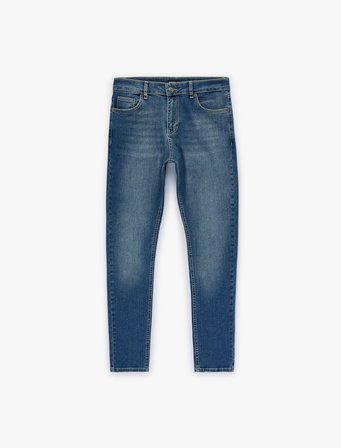 Normal Bel Pamuklu Skinny Fit Jean Pantolon - Michael Jean
