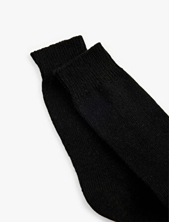 Basic Koyun Yünü Karışımlı Kalın Soket Çorap
