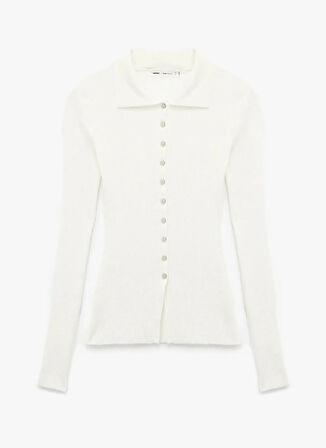 Koton Ekru Kadın Hırka 6WAK90331HT