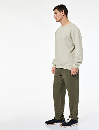 Pamuklu Cepli Regular Fit Beli Bağcıklı Eşofman Altı