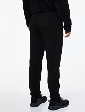 Rahat Kalıp Cepli Pamuklu Beli Bağcıklı Baskılı Jogger Spor Eşofman Altı