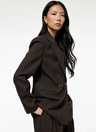 Koton Regular Fit Kahve Kadın Ceket 6WAK50069PW