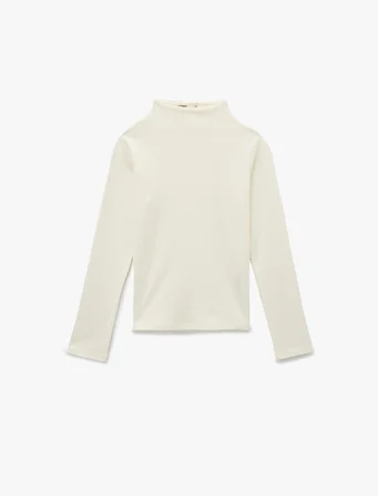 Koton X Sibil Çetinkaya - Pamuklu Slim Fit Uzun Kollu Dik Yaka Body