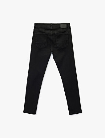 Pamuklu Normal Bel 5 Cepli Skinny Fit Jean Pantolon