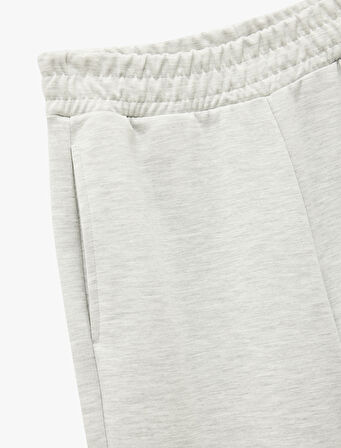 Beli Lastikli Cep Detaylı Rahat Kalıp Geniş Paça Eşofman Altı