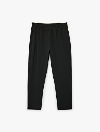 Regular Fit Cepli Beli Lastikli Spor Eşofman Altı