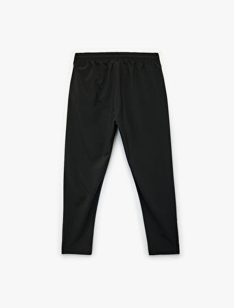 Regular Fit Cepli Beli Lastikli Spor Eşofman Altı