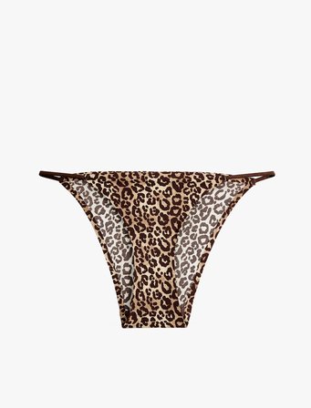 Leopar Desenli Brief Külot