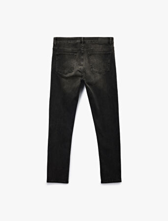 Normal Bel Cepli Skinny Fit Jean Pantolon - Michael Jean
