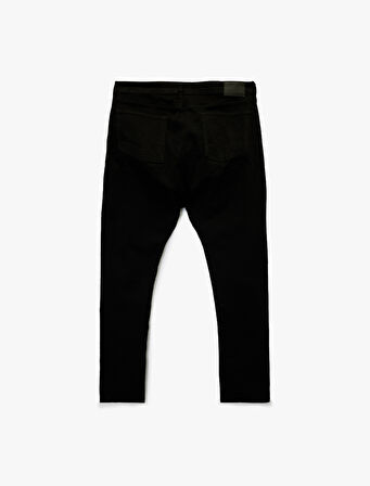 Pamuklu Normal Bel Slim Fit Pantolon - Brad Jean