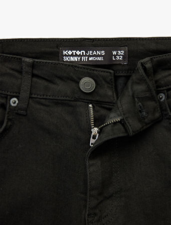 Pamuklu Normal Bel Skinny Fit Jean Pantolon - Michael Jean