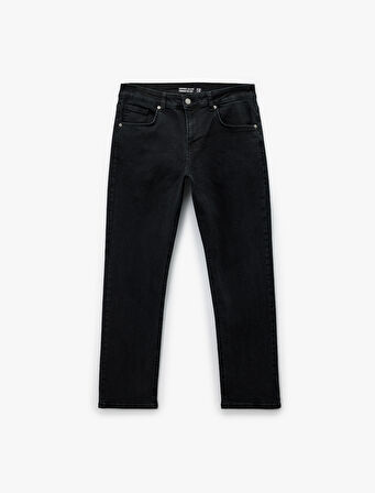 Normal Bel Straight Fit Jean Pantolon - Mark Jean