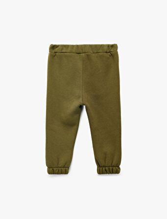 Beli Bağcıklı Cep Detaylı Jogger Eşofman Altı