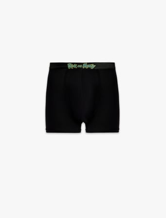Lisanslı Rick and Morty Baskılı 3'lü Pamuklu Boxer Seti