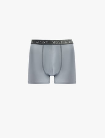 Regular Fit Baskılı Bel Detaylı Pamuklu 3'lü Boxer Seti