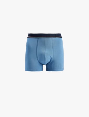Çok Renkli Pamuklu 3'lü Boxer Seti