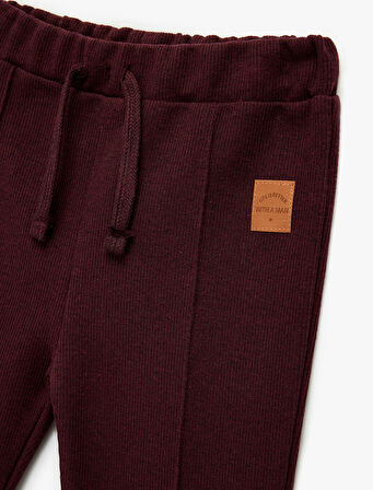 Beli lastikli Cepli Basic Jogger Eşofman Altı