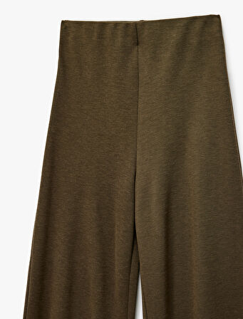 Uzun Geniş Paça Palazzo Pantolon