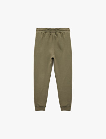 Pamuklu Cepli Fermuarlı Jogger Eşofman Altı