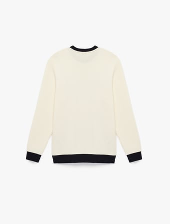 Koton Uzun Kollu Pamuklu Renk Kontrastlı Bisiklet Yaka Sweatshirt