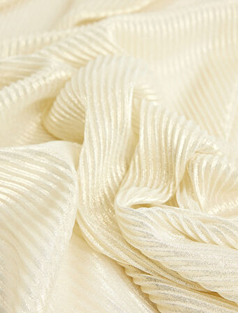 Simli Saten Kare Şal