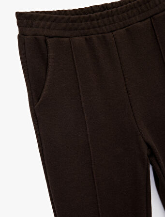 Beli Lastikli Cepli Havuç Kesim Pantolon