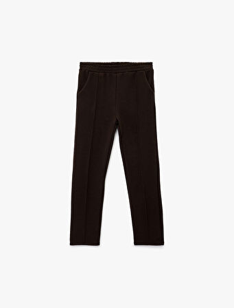 Beli Lastikli Cepli Havuç Kesim Pantolon