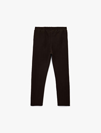 Beli Lastikli Cepli Havuç Kesim Pantolon