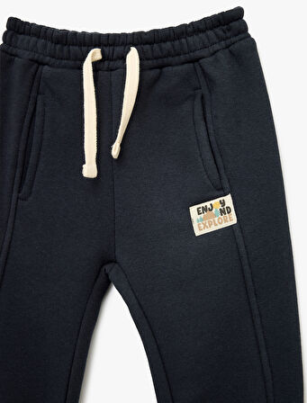 Beli Bağlamalı Cepli Jogger Eşofman Altı