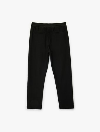 Regular Fit Cepli Fitilli Beli Bağcıklı Pantolon