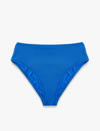 Yüksek Bel Dokulu Bikini Altı