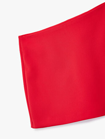 Slim Fit Cep Detaylı Mini Şort Etek