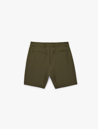 Regular Fit Cepli Düğmeli Şort