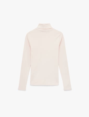 Pamuklu Slim Fit Uzun Kollu Dik Yaka Tişört