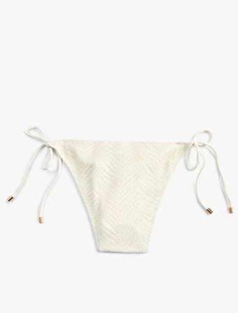 Slim Fit Kroşe Brazilian Bikini Altı
