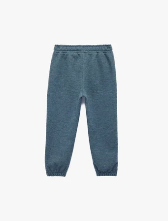 Lastikli Paça Beli Bağcıklı Cepli Jogger Eşofman Altı