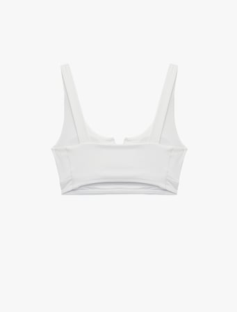 V Yaka Kolsuz Slim Fit Sporcu Sütyeni