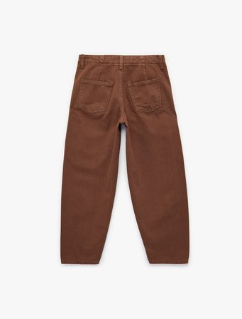 Rahat Kesim Pamuklu Balon Form Denim Pantolon